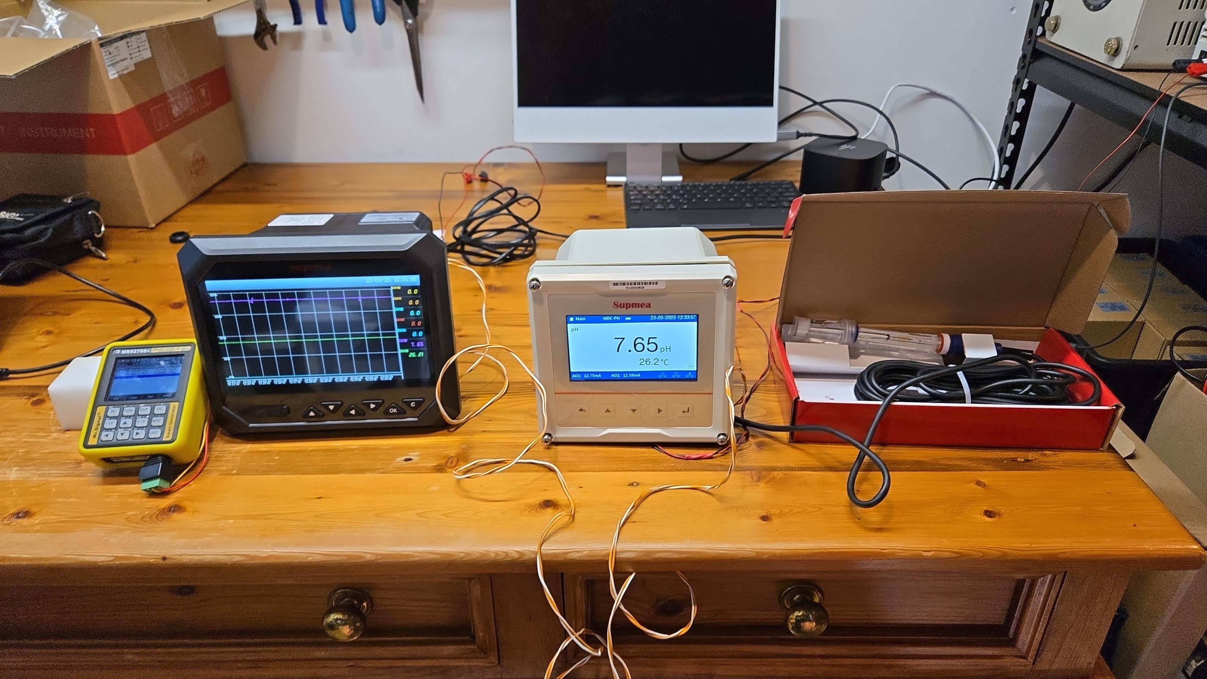 Supmea R6000F Recorder Modbus RTU Testing