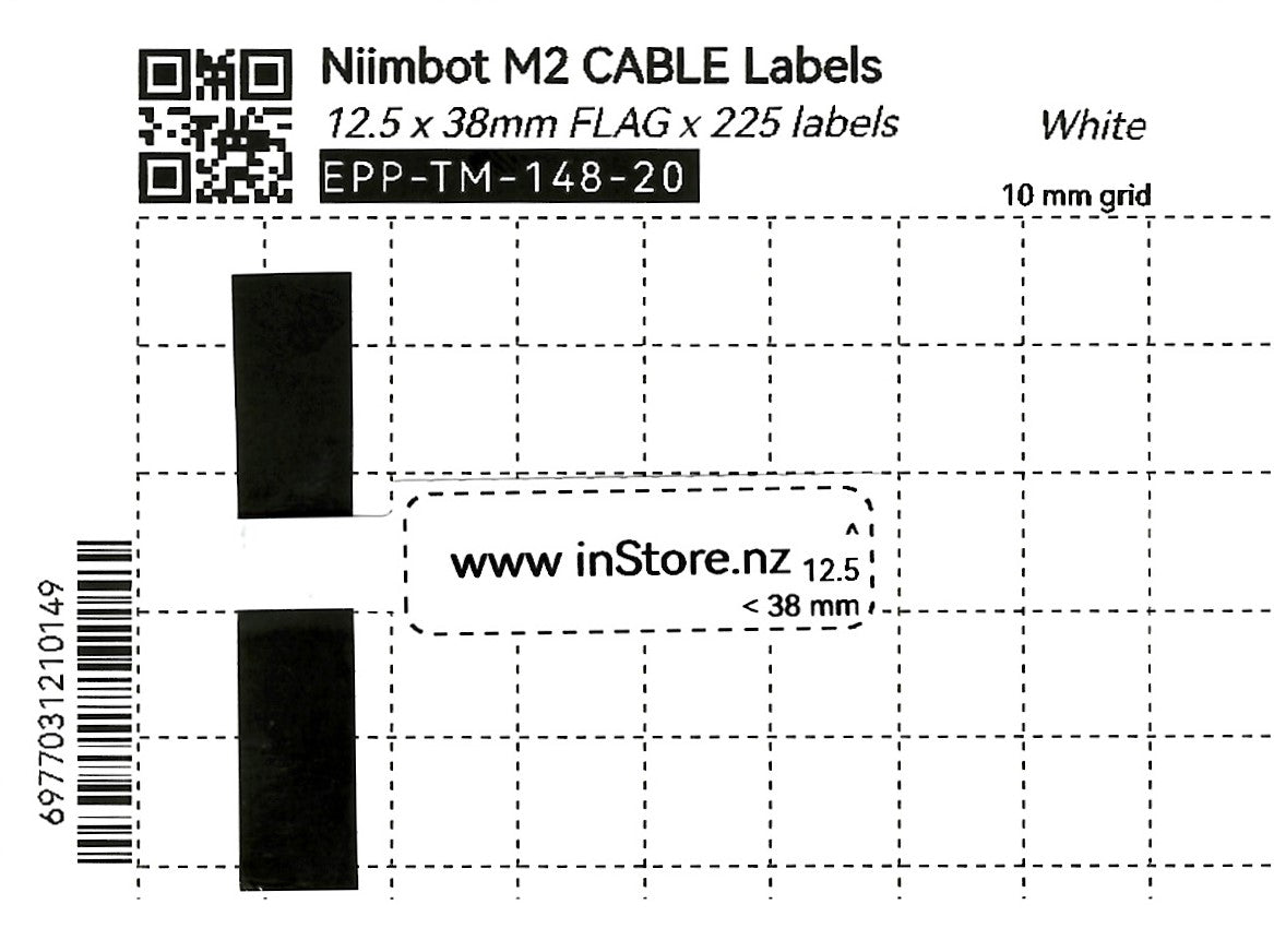 Niimbot M2 CABLE Labels