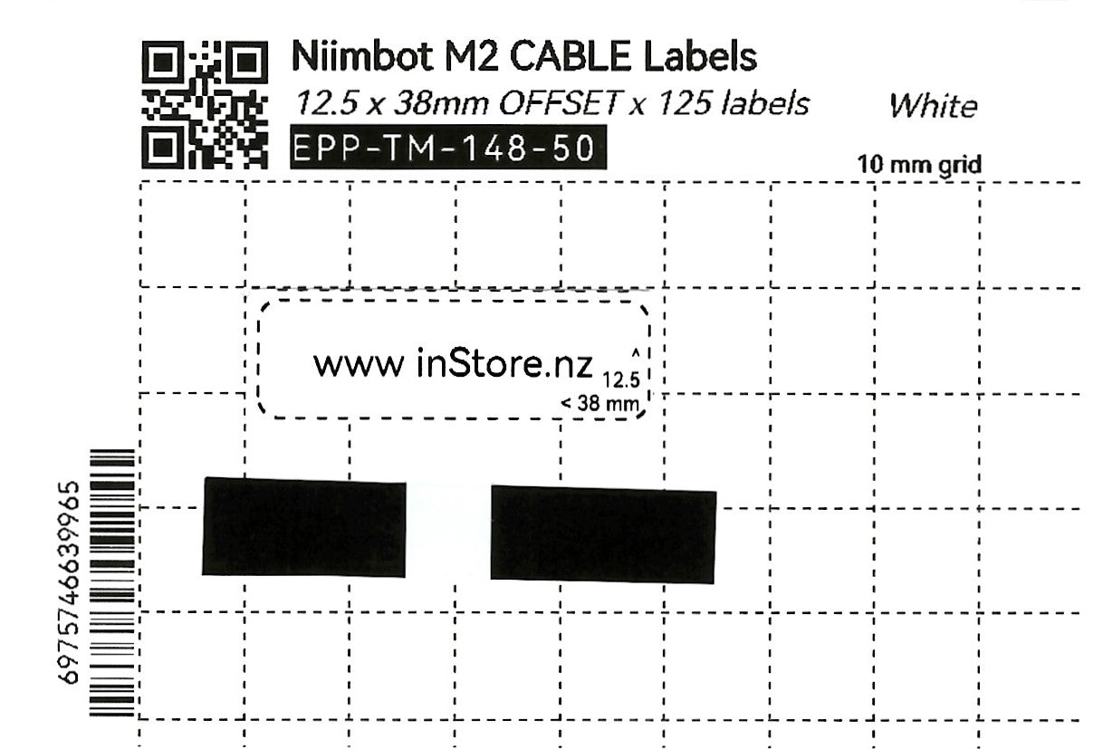 Niimbot M2 CABLE Labels – inStore Ltd