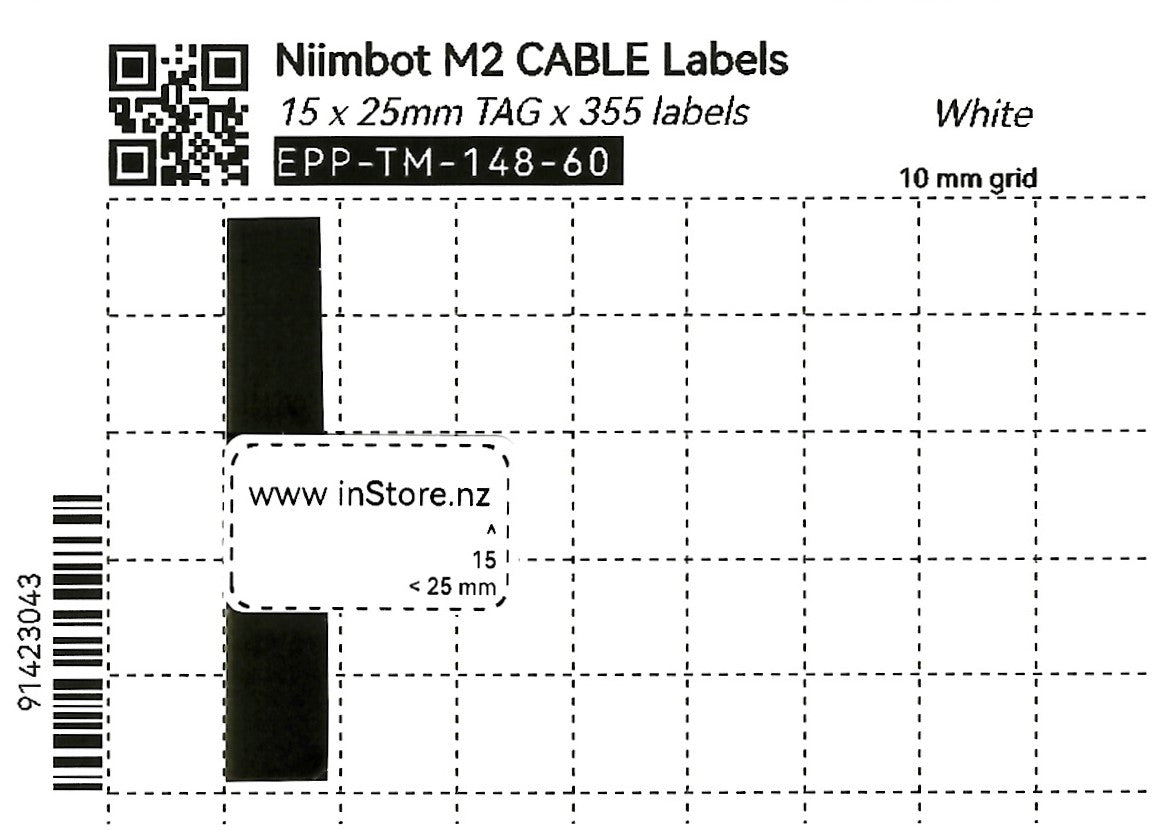 Niimbot M2 CABLE Labels