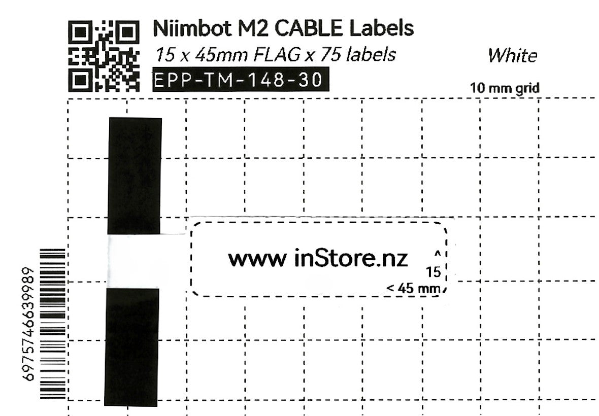 Niimbot M2 CABLE Labels