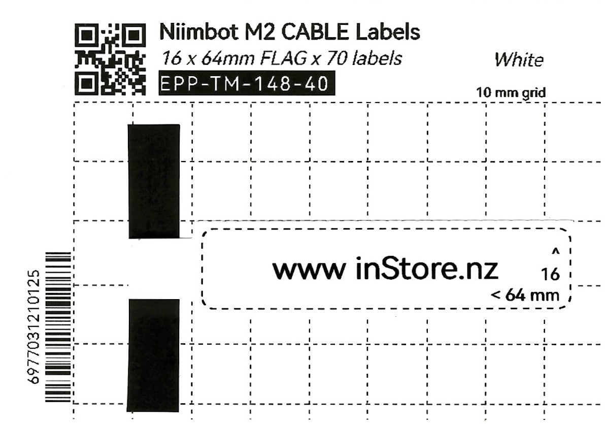 Niimbot M2 CABLE Labels