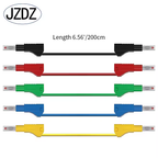 Stackable 4MM Banana Plug Male/Male Test Leads With Retractable Safety Shield