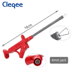 Cleqee P30042 Multifunctional Insulated Quick Test Hook Clip Set