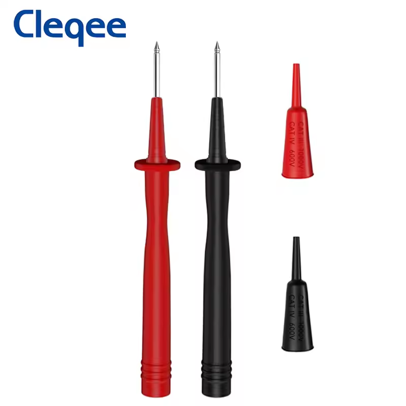 Cleqee P8004 Multimeter Test Probes - CAT II 1000V 10A
