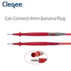 Cleqee P8004 Multimeter Test Probes - CAT II 1000V 10A