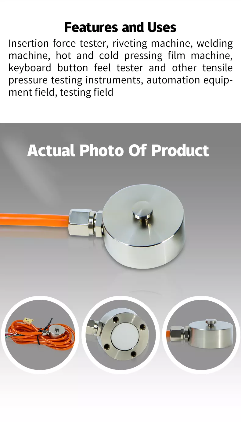 DYHW-120 Robot Grip Strength Miniature Load Cell (5 - 2000 kg)