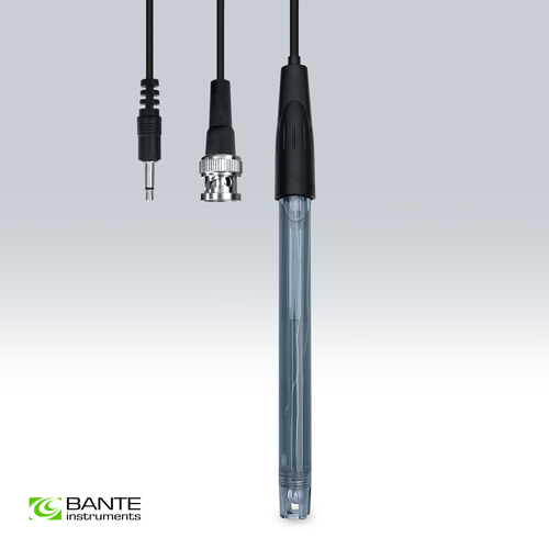 Bante E203-BNC pH Electrode with Integrated ATC (Epoxy Body)