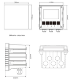 Supmea SUP-EC8.0 Universal Conductivity / TDS Controller