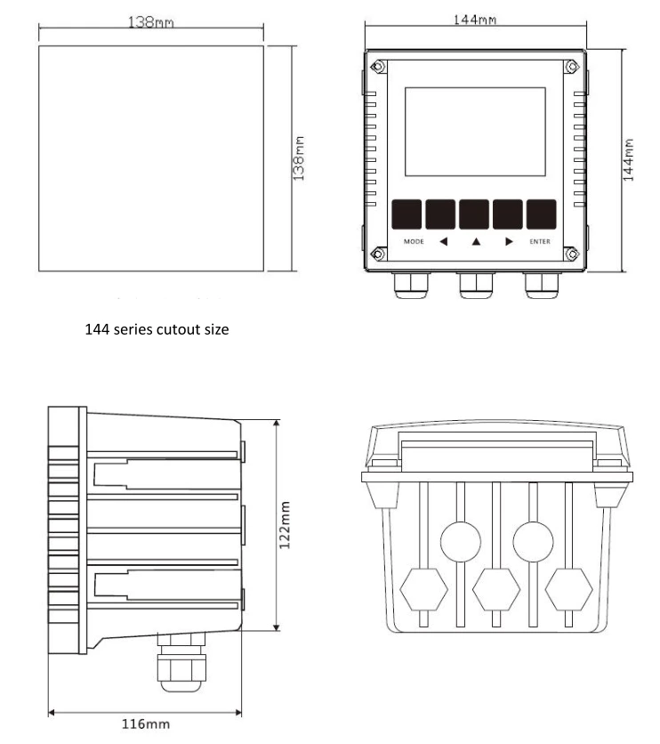 Supmea SUP-EC8.0 Universal Conductivity / TDS Controller
