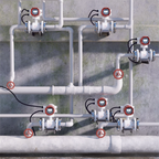Supmea Magnetic Flowmeter FMC240-M1 (Compact style DN15~DN1000)