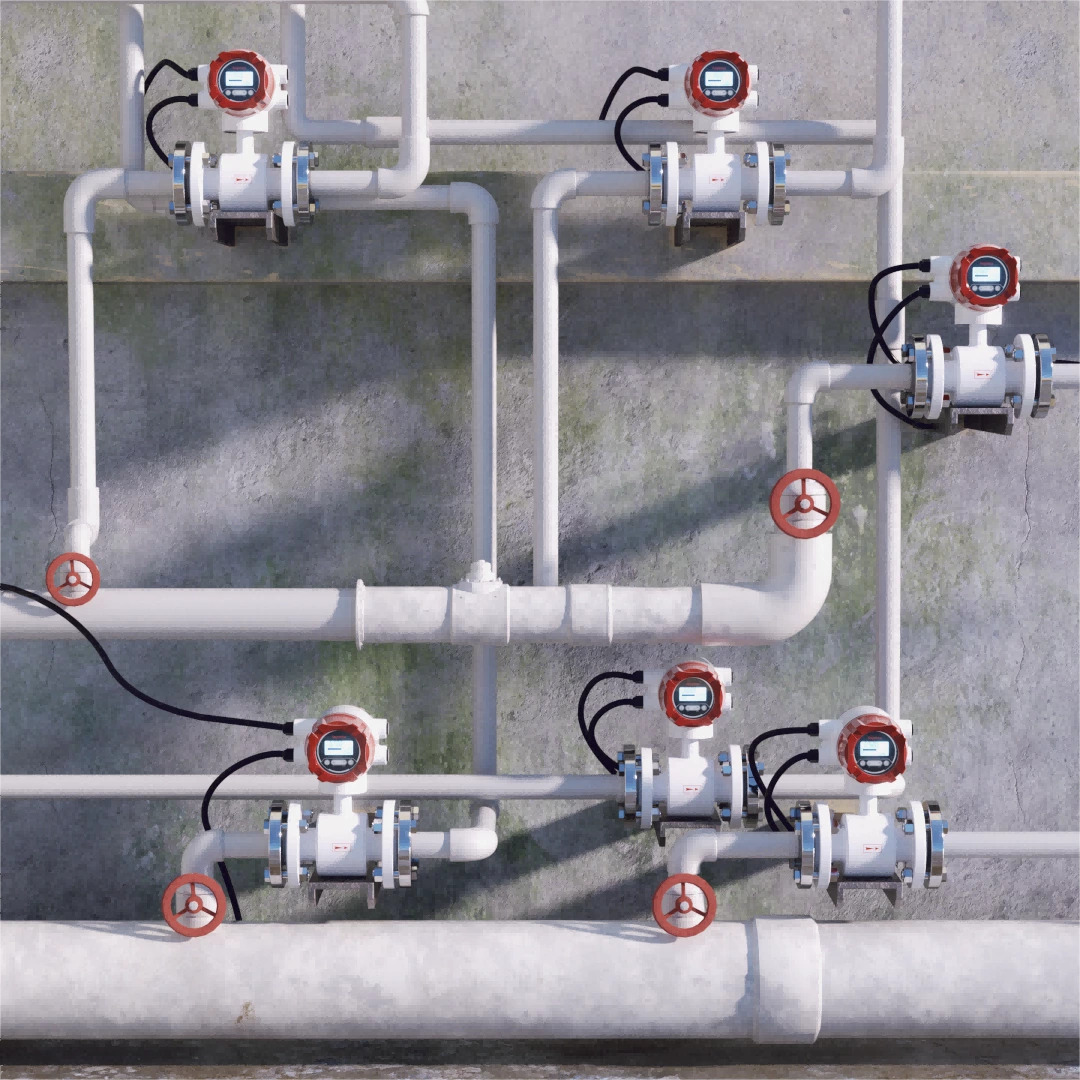 Supmea Magnetic Flowmeter FMC240-M1 (Compact style DN15~DN1000)
