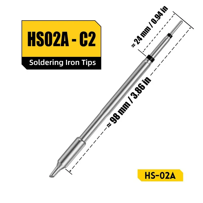 Fnirsi HS02A - Replacement Soldering Iron Tips