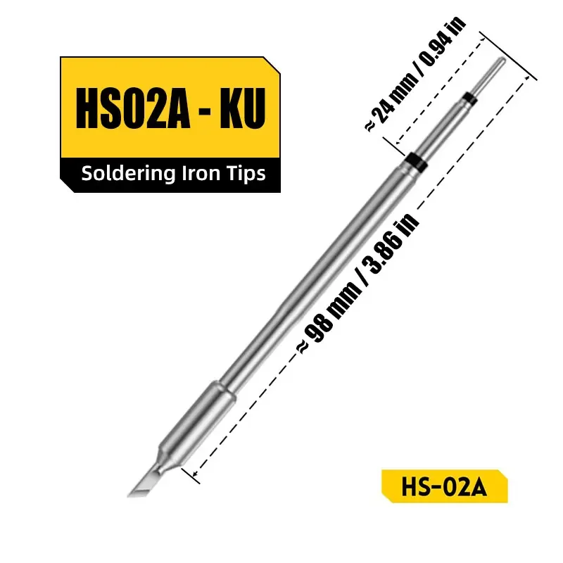 Fnirsi HS02A - Replacement Soldering Iron Tips