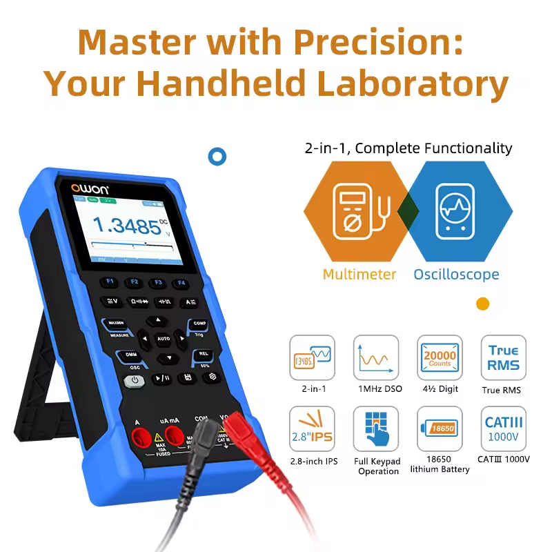 Owon HDS160 Scope Meter 60,000 Count Resolution