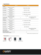 Owon HPC71B Handheld Process Signal Generator