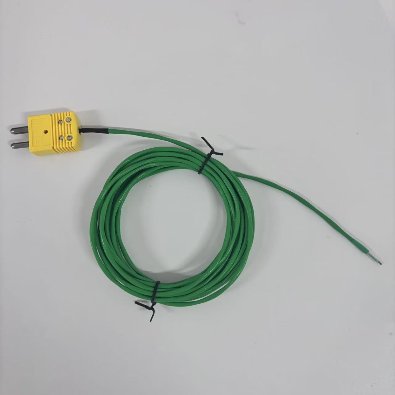 Type K Class 1 Bead Thermocouple Sensor for Composites Curing - PTFE Lead with SS Underbraid [0...200 °C] - ITS-TEK-390