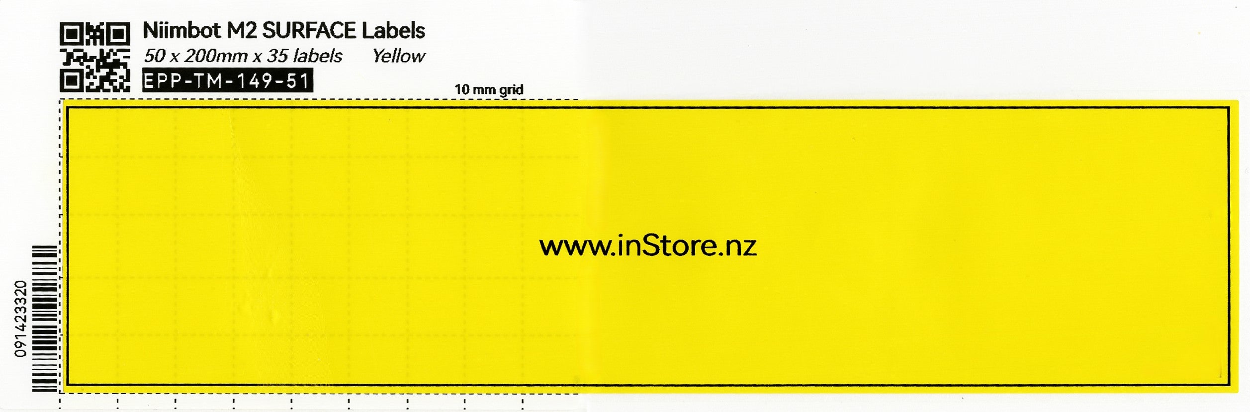 Niimbot M2 STANDARD Labels