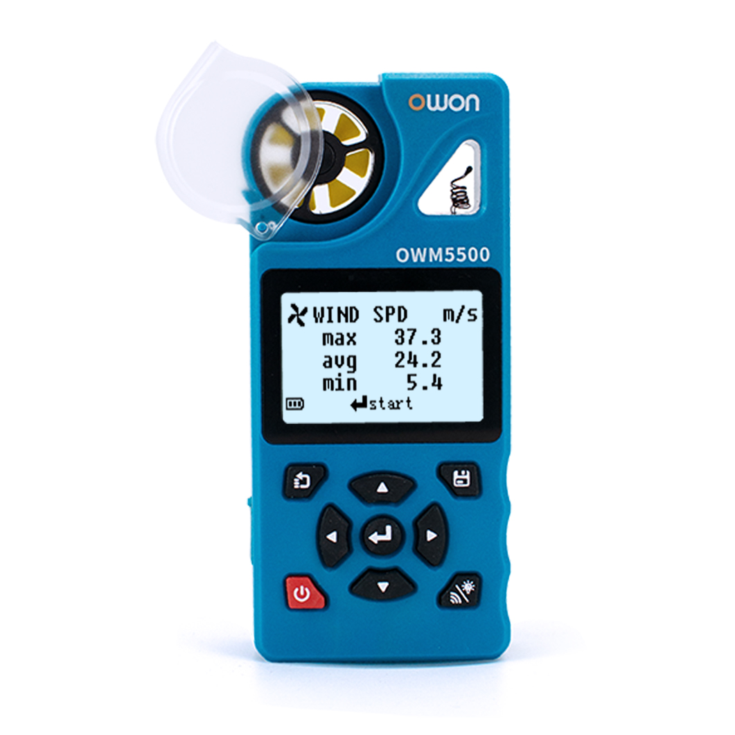 Owon OMW5500 Smart Digital Anemometer (7-in-1)