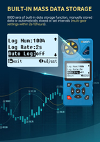 Owon OMW5500 Smart Digital Anemometer (7-in-1)