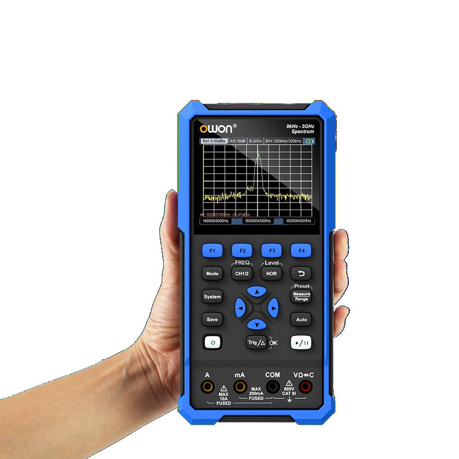 Owon HSA2307 - EMI Spectrum Analyser - Oscilloscope - Precision Multimeter