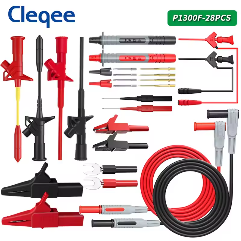 Cleqee P1300 Series Multimeter Test Lead Kits