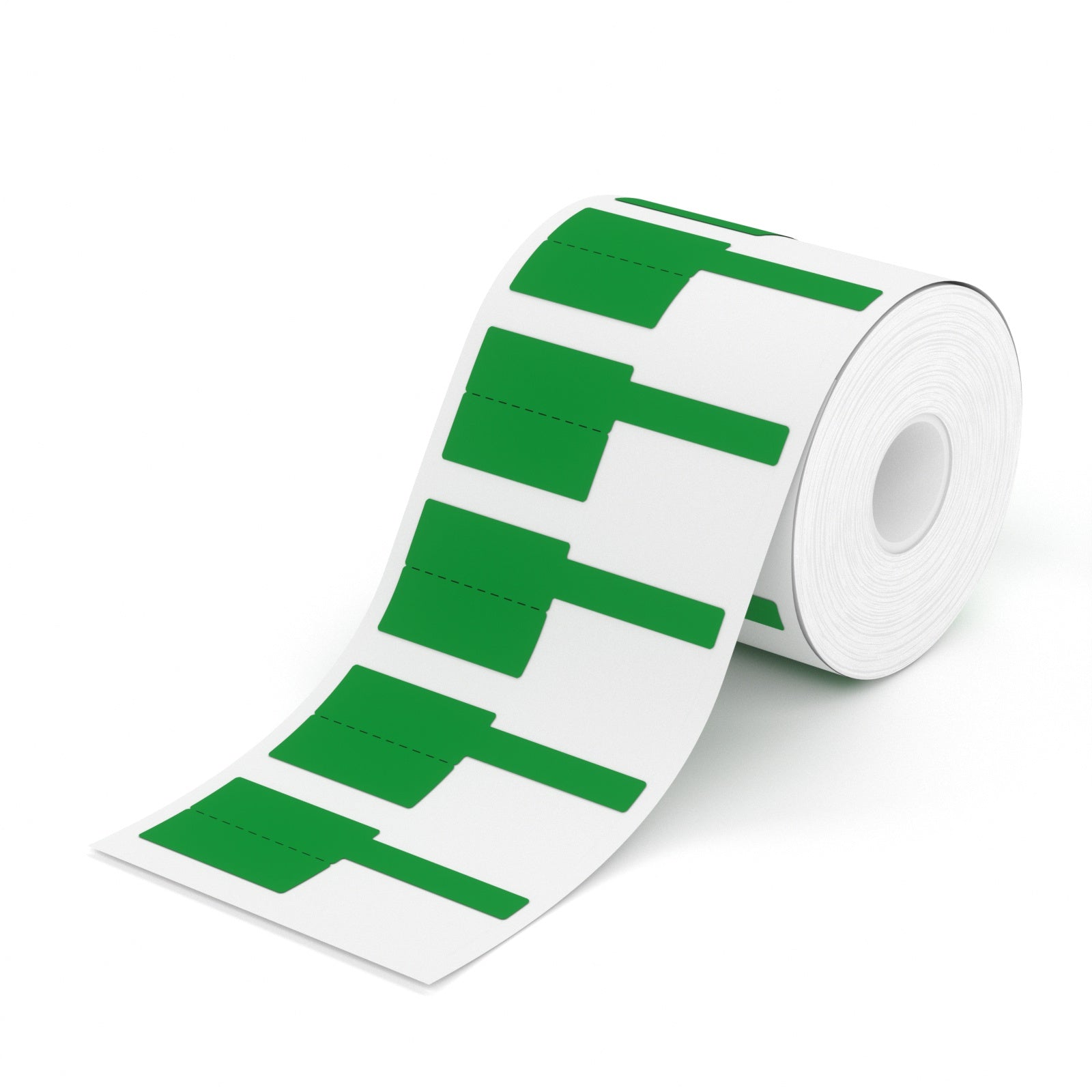 Niimbot K Series 12 x 38mm Direct Thermal Flag Type Wire Labels