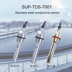Supmea SUP-TDS7001 Series Stainless Steel 2-Pole Conductivity Sensors with PT1000
