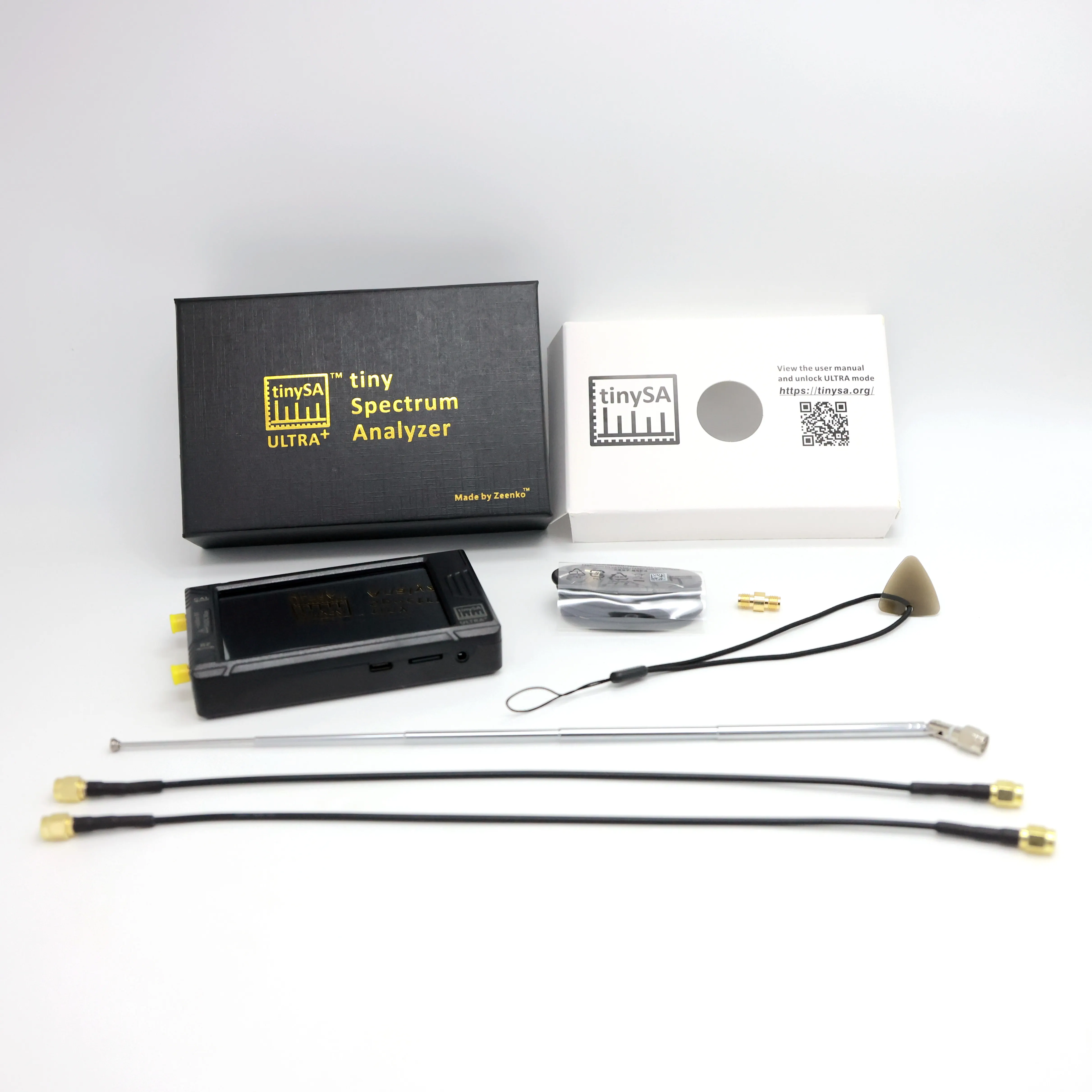 TinySA ZS-406 Spectrum Analyser by Zeenko