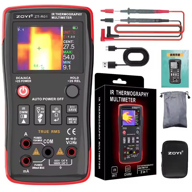 Zoyi ZT-R01 Multimeter and Thermal Imager