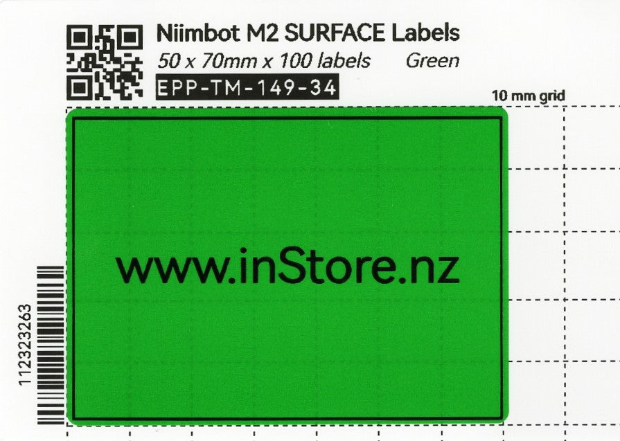 Niimbot M2 STANDARD Labels
