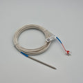 PT100 Sharp Tip Probe - 4x100mm with FEP cable [-50...200°C]