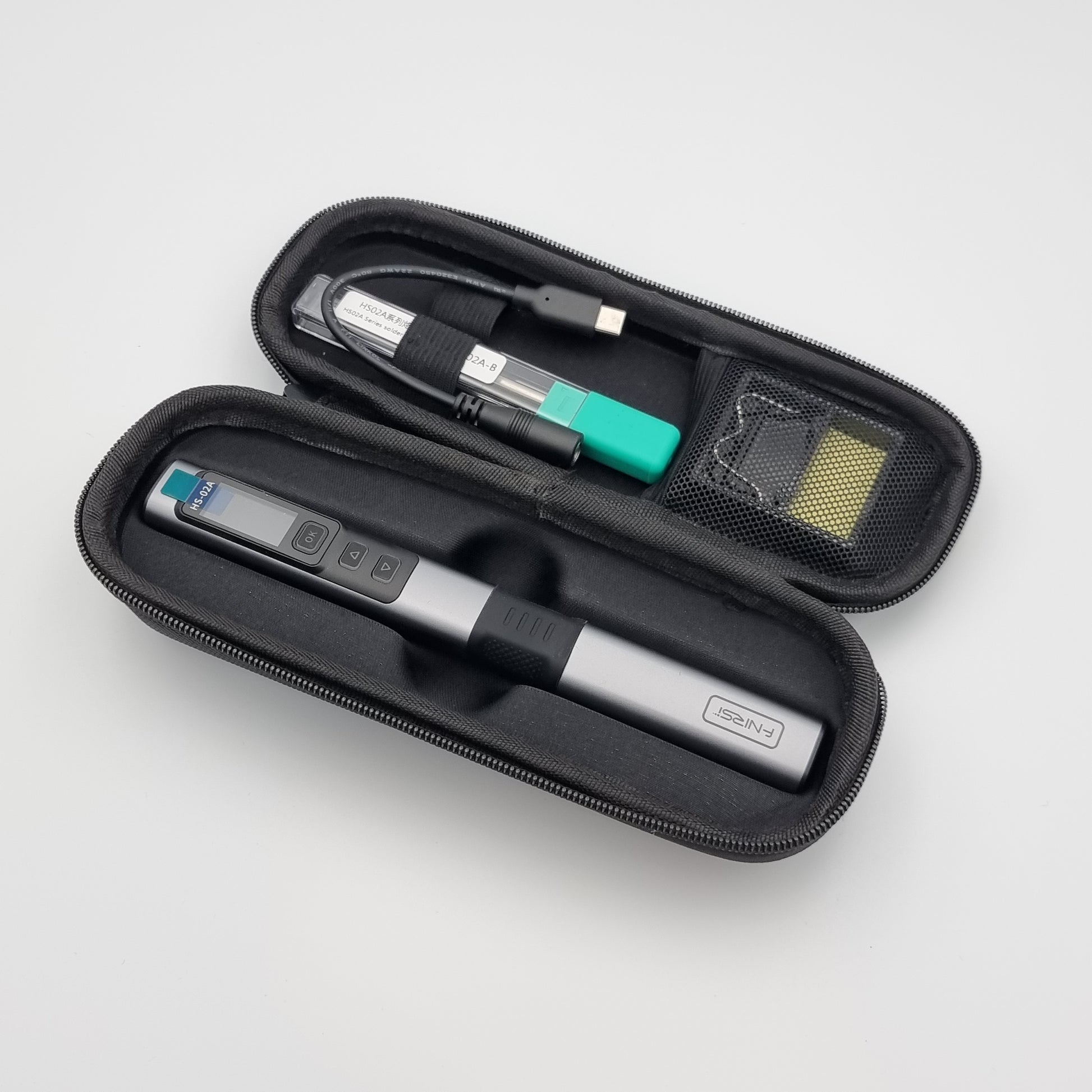 Fnirsi HS02 Soldering Iron - USB C/DC Powered