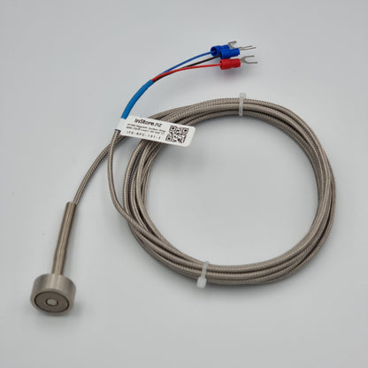 PT100 Magnetic Surface Temperature Sensor with SSOB Lead [-50...450°C]