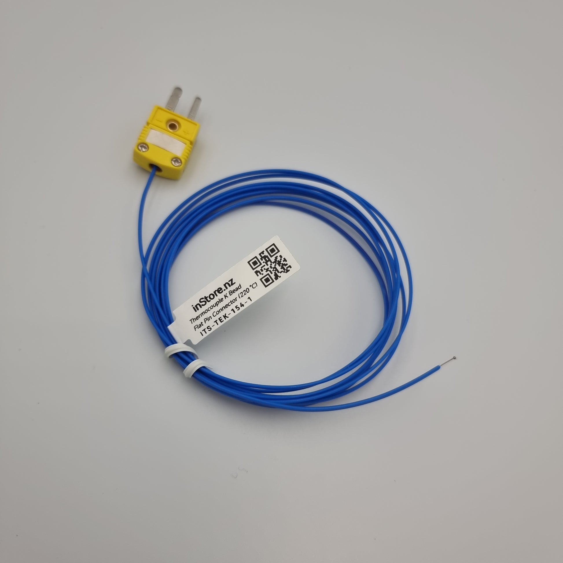 Thermocouple K Bead Temperature Sensors with Mini Connector [0...220°C]