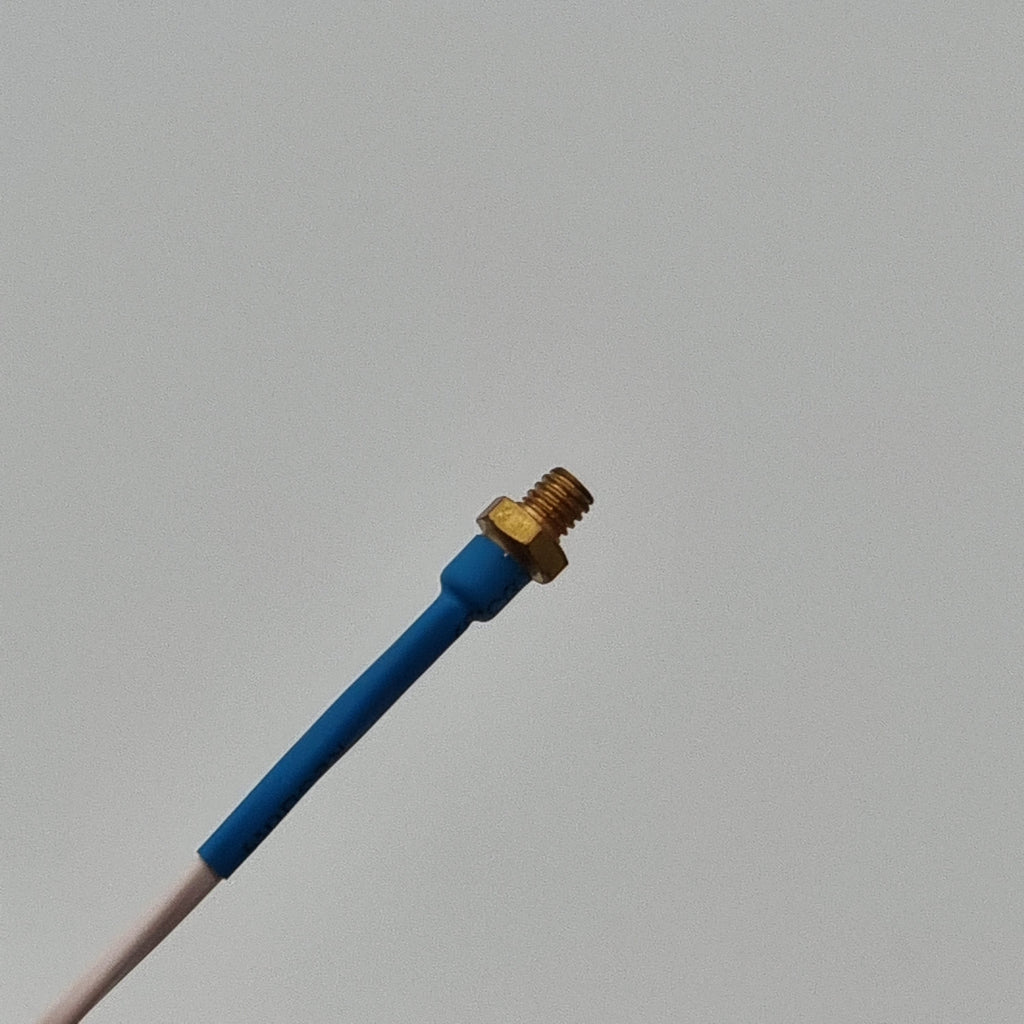 PT100 Bolt M4 Brass with PTFE Cable [-50...200°C]
